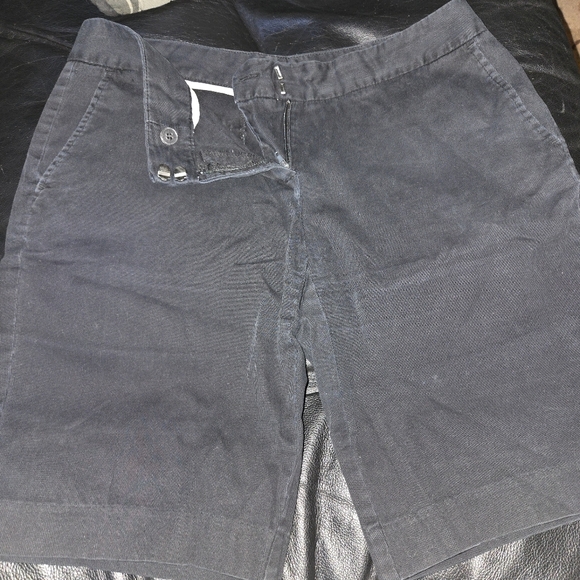 Metro7 black dress shorts sz10 - Picture 3 of 6